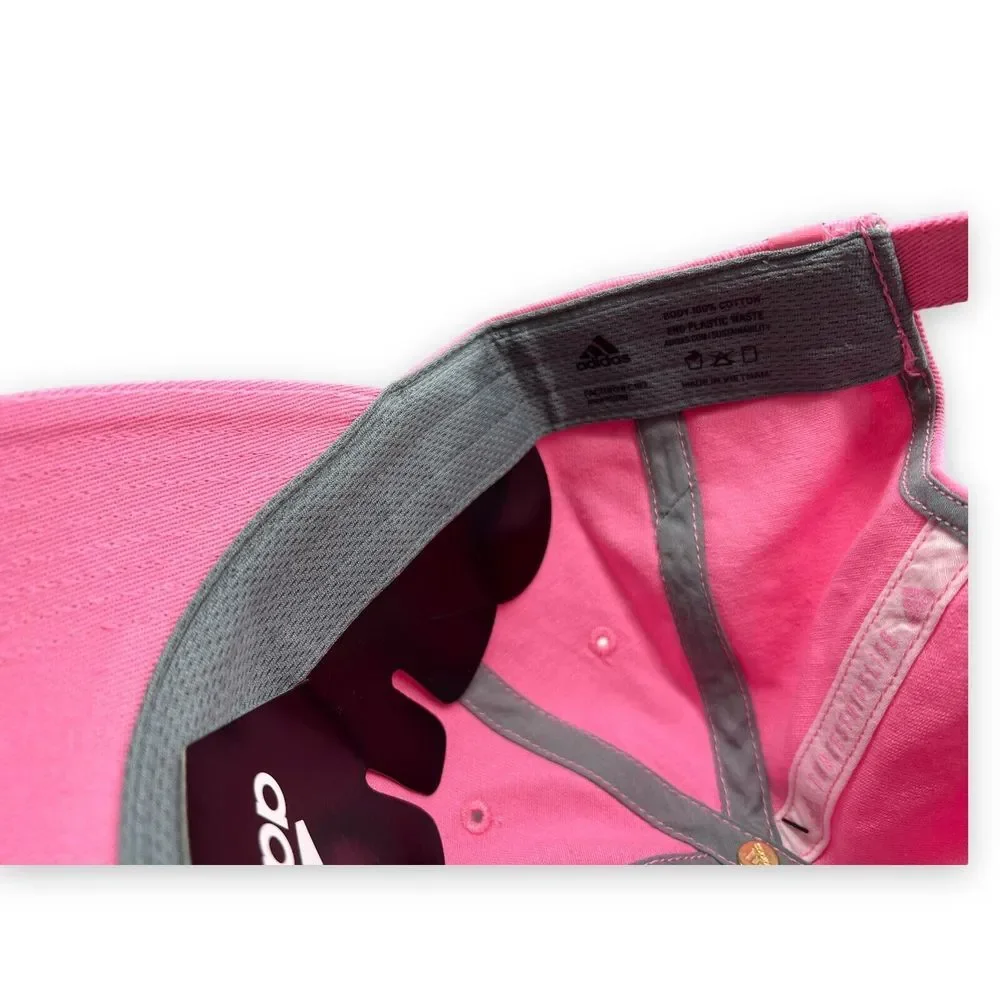 Adidas Hat Womens Adjustable Pink Saturday 2 Cap Pink Run Weekend Cap‎ Strapback